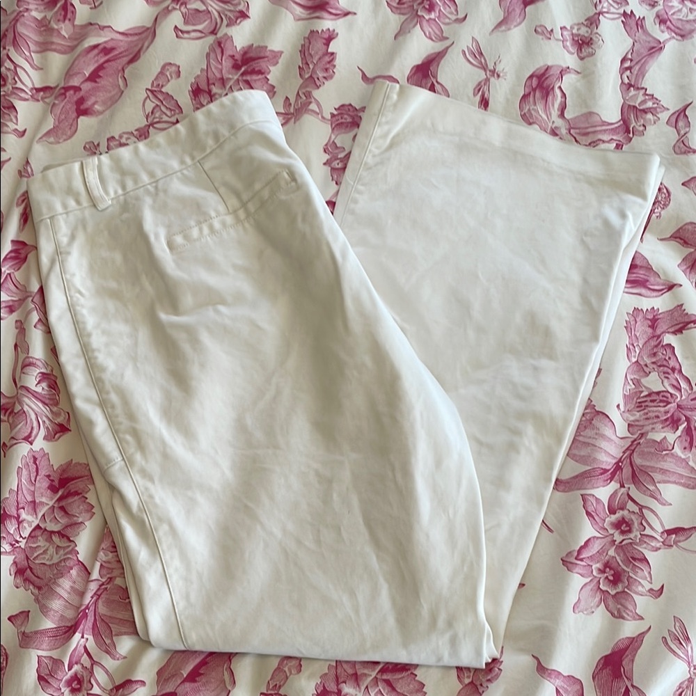 Tommy Hilfiger White Trousers with Stretch